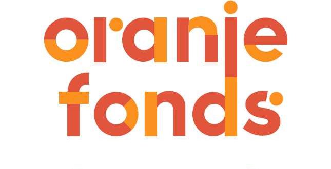 Oranje fonds logo en kreet