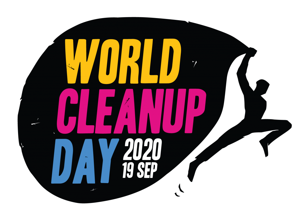 het logo van World Cleanup Day
